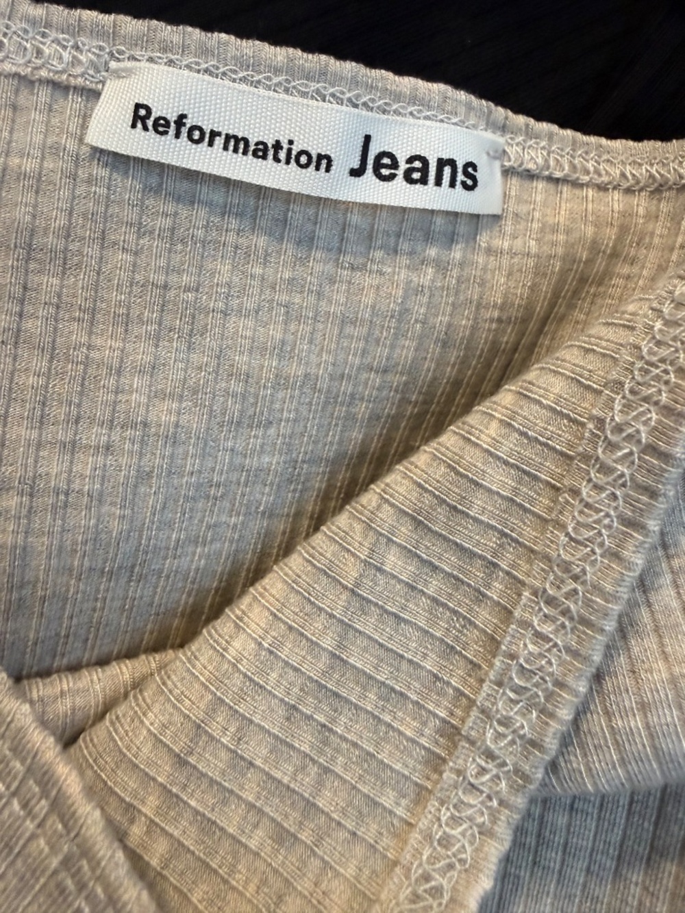 Reformation Ribbed Tank Dress - Picture 4 of 5